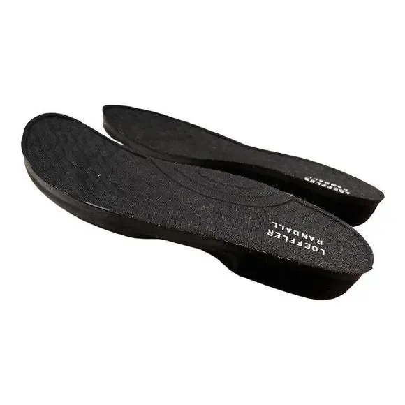 Loeffler Randall Ezra Rubber Sport Slides Clogs Gingham Bow Black - Picture 8 of 10